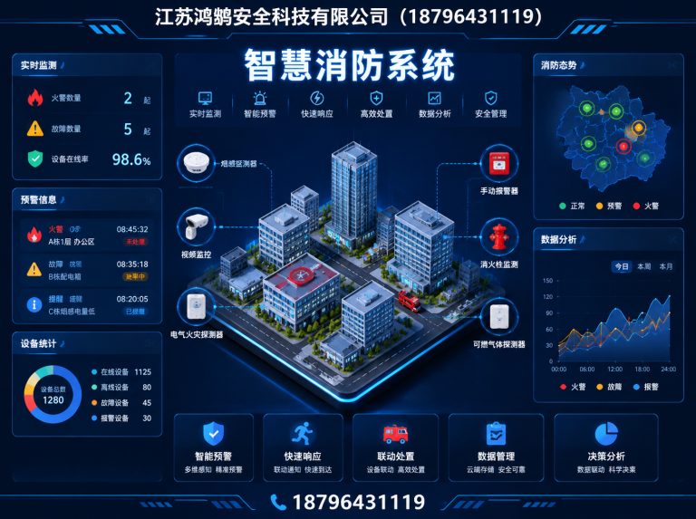 十堰消防通信指挥展示图